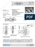 Direct Acting Pressure Relief Valve Model: DPR Description: A Polyhydron Group Company