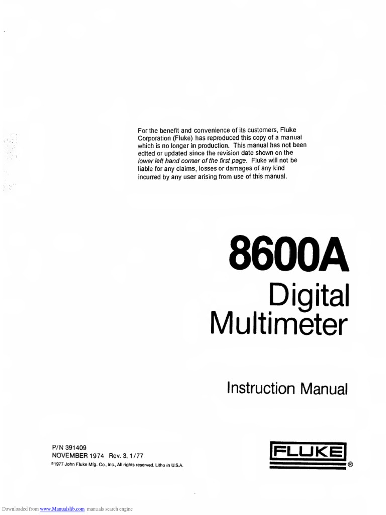 Multimeter Digital PDF