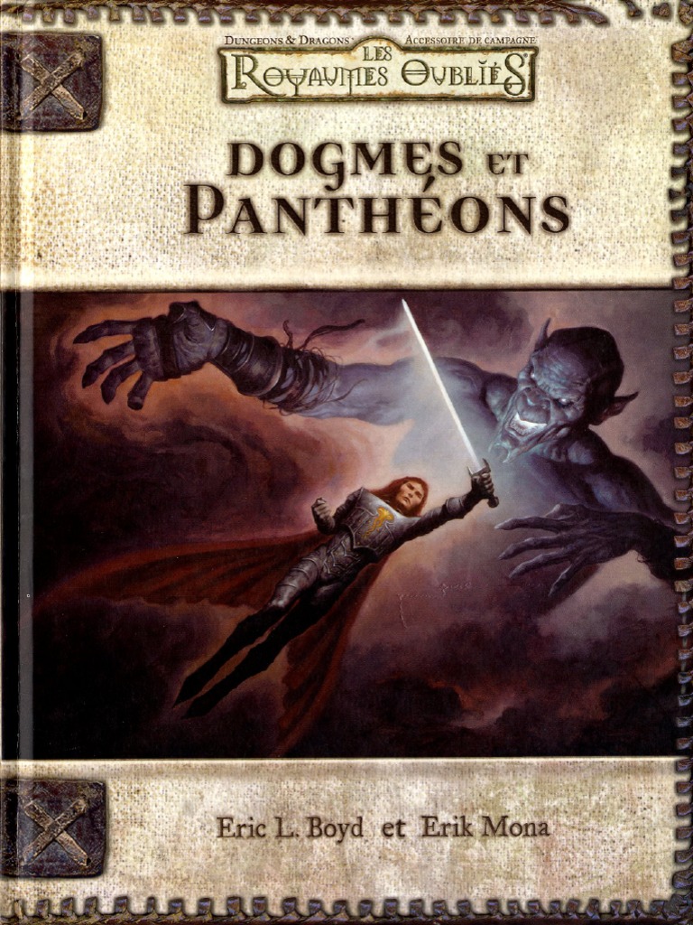 Dogmes et Panthéons (jdr Dungeons & Dragons 3ème édition - Les Royaumes Oubliés en VF