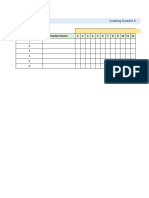 Student Attendance Sheet in Excel With Formula