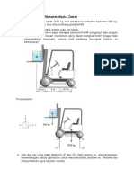 Tugas Mekanika Teknik
