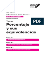 Porcentajes y Equivalencias