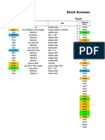 Stock Screener