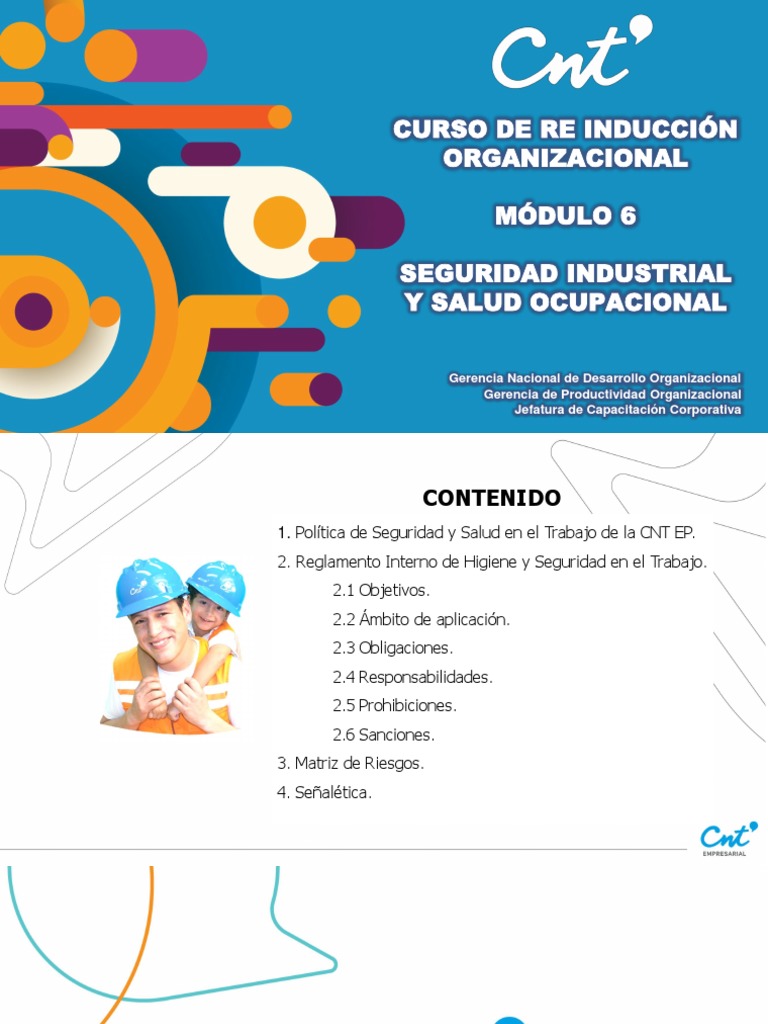 Modulo 6 Seguridad Industrial Y Salud Ocupacional Ri Pdf Seguridad