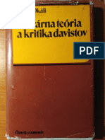 Danel Okáli: Literarna Kritika Davistov