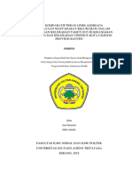 Studi Komparatif Peran LPMK (Lembaga Pemberdayaan Masyarakat Kelurahan) Dalam Pembangunan Kelurah