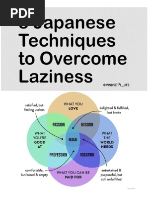 Techniques to overcome laziness