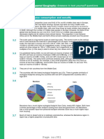 IB Diploma Geography Unit 3 Global Resource Consumption and Securityf-Answers