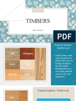 Types of Timber 2