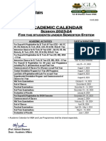 Academic Calendar 2023-24