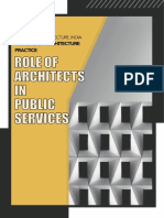 Role of Architect in Public Services