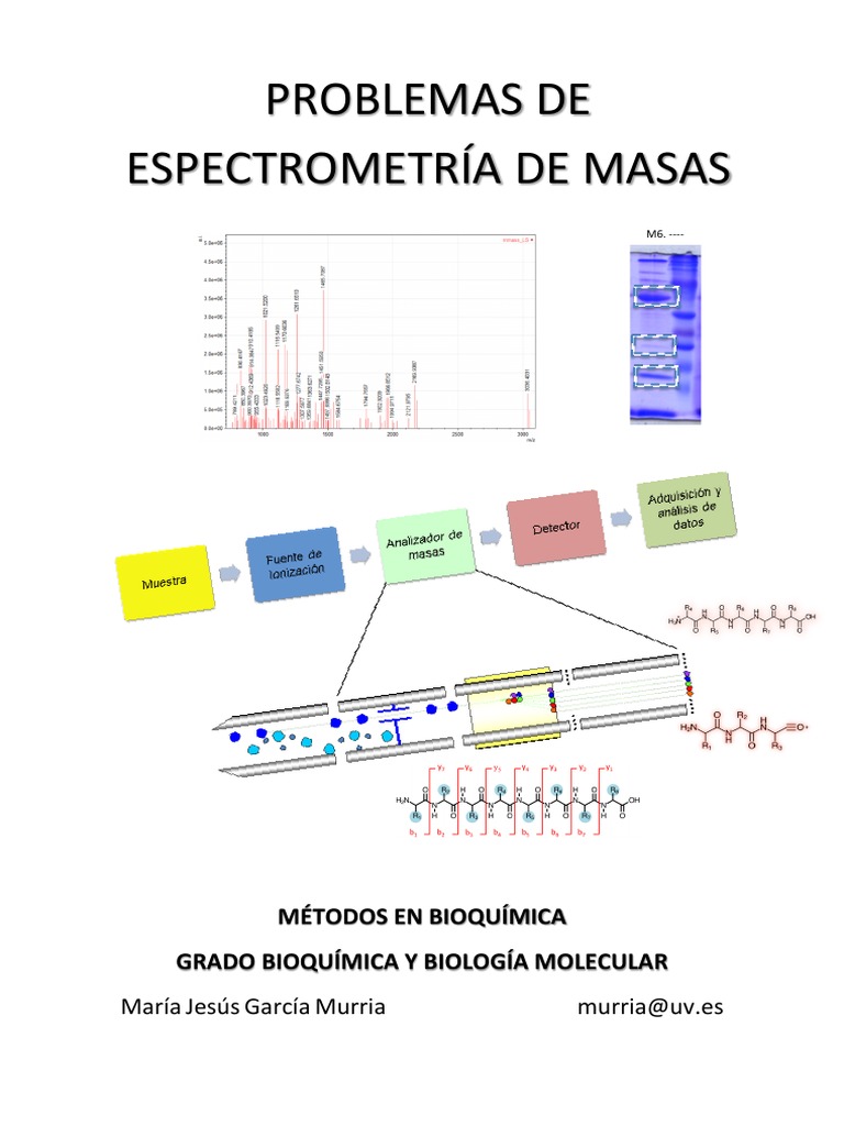 P1 - Problemas Espectrometria de Masas | PDF
