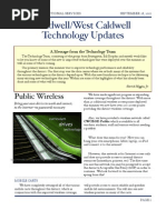 Technology Update, CWC 9/2011