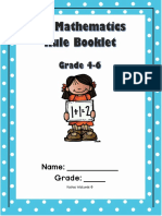 Grade 6 Mathematics Rule Book