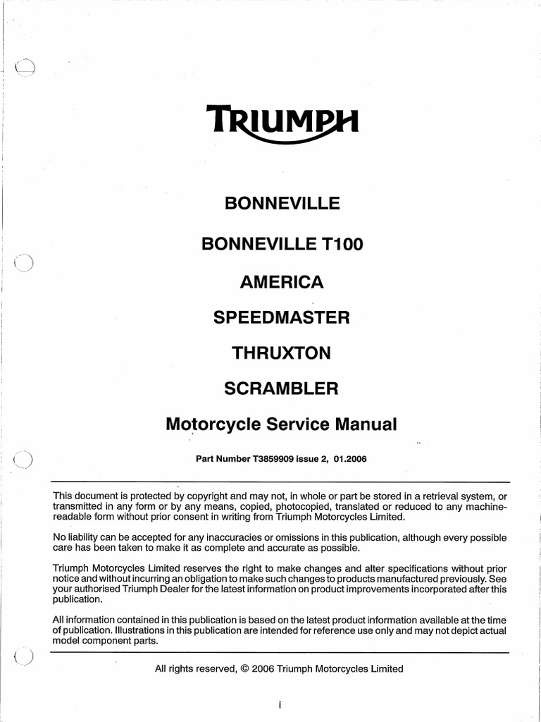 TRIUMPH BONNEVILLE T120 OWNERS MANUAL PDF intelligence overview