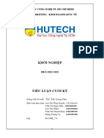 Hutech - Khoi nghiep - Tieuluancuoiky - (Dự án khởi nghiệp kinh doanh sữa hạt Havimilk)