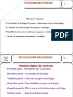 Pompe Centrifuge Formation