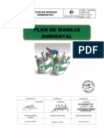 Plan de Manejo Ambiental