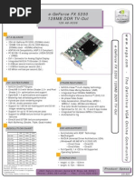 E-Geforce FX 5200 128Mb DDR Tv-Out: at A Glance