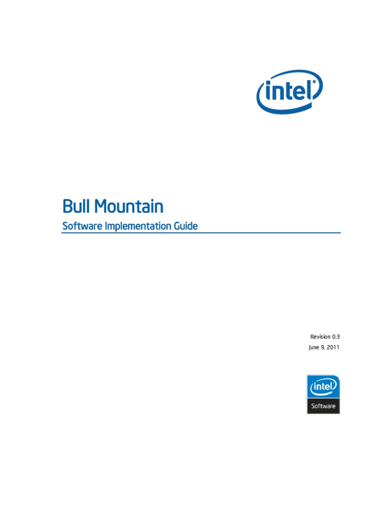Bull Mountain: Software Implementation Guide | PDF | Computer Hardware ...