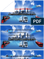Improve Logistics Efficiency