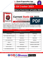 Military Exersises 2022 India