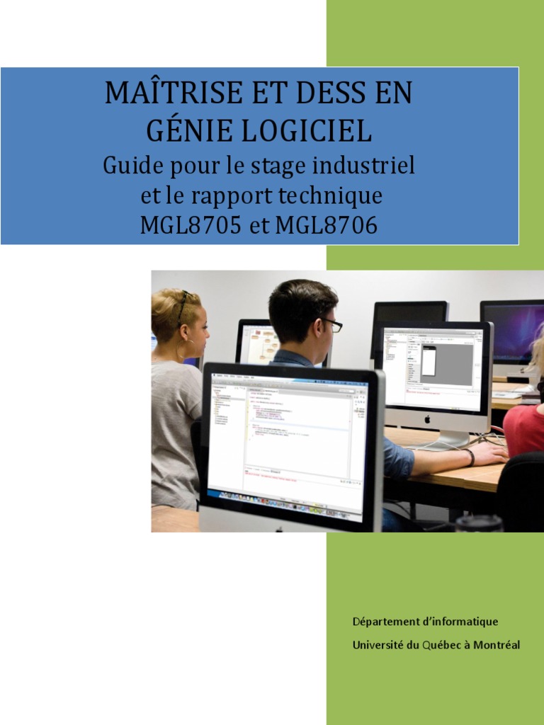 1822 MIGL Guide Stage Et Rapport | PDF