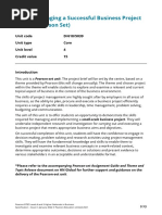 Unit 6 MSBP Syllabus