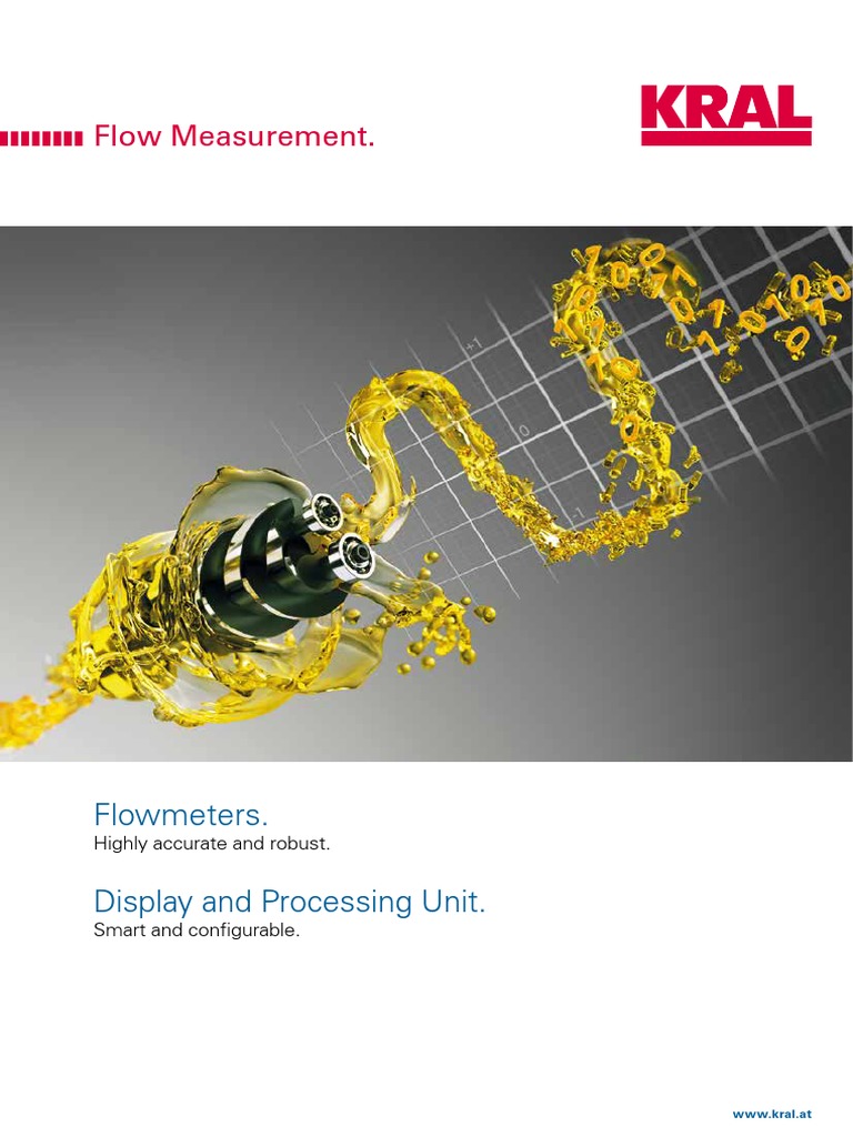 KRAL_Flowmeters_Display_and_Processing_Unit PDF