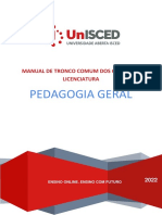 Manual Pedagogia Geral