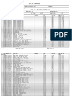 O & M Partlist