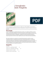 Sinopse Do Livro Xenoglossia Mediumnidade Polyglotta