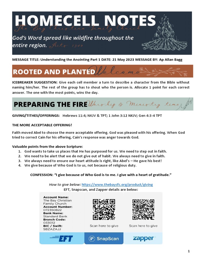 Understanding the Anointing Guide | PDF | Jesus | Gospel Of Matthew
