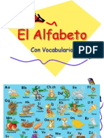 Alfabeto Pictures Names Syllables