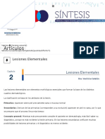 Sintesis - Med.uchile - CL - Lesiones Elementales