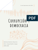 Corrupción y Democracia