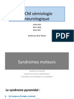 QCM Sémiologie Neurologique