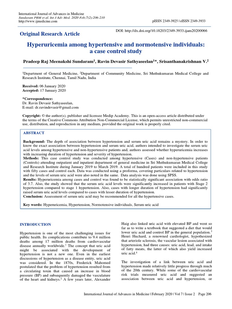 Medip, IJAM-2170 O | PDF