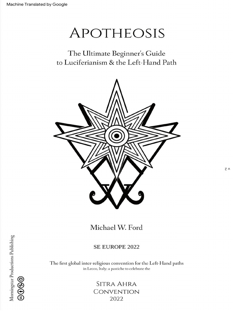 Apotheosis the ultimate beginners guide to luciferianism the left hand