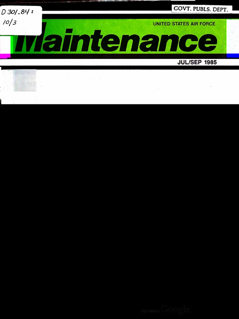 AIRCRAFT MAINTENANCE MANUAL PDF visual data 2