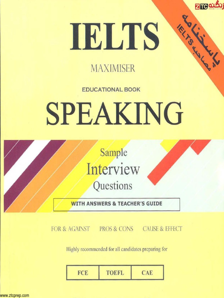 IELTS Maximiser Speaking Guide | PDF | International English Language ...