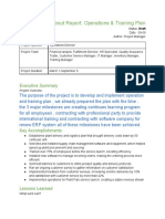 Asssinment 1ef1 - Activity-Template - Project-Closeout-Report