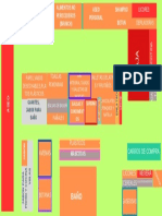 Copia de Infografía Mapa Mental Lluvia de Ideas Hexágonos de Colores Fondo Oscuro