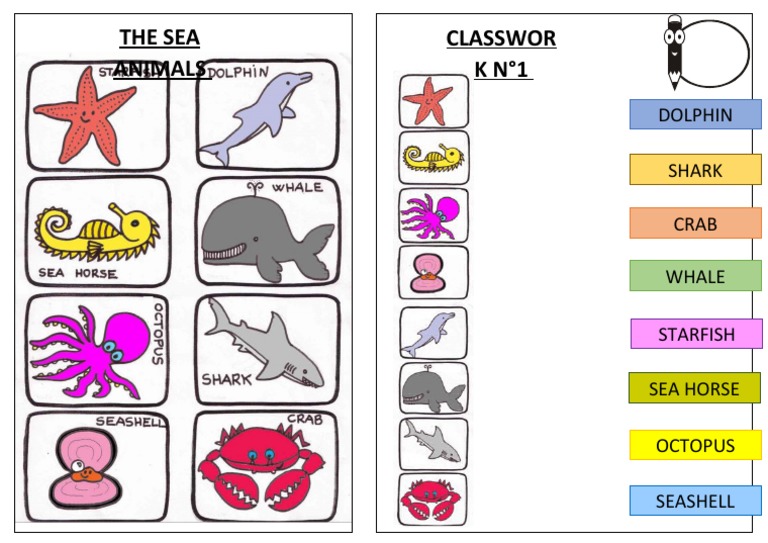 The Sea Animals | PDF
