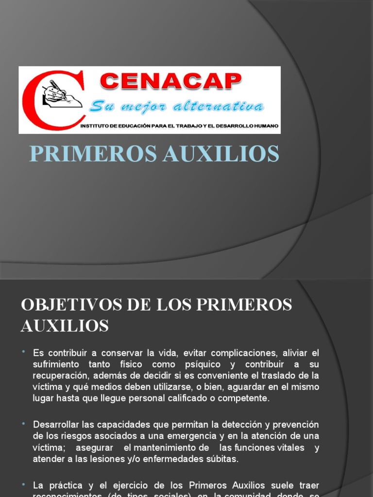 Primeros Auxilios PDF Primeros auxilios Ambulancia