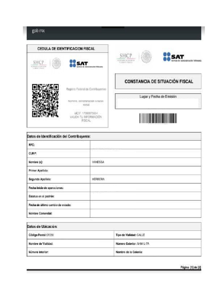 RFC Ejemplos | PDF