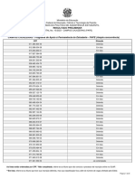 EDITAL No. 10 - 2023 - CAMPUS CAJAZEIRAS (PAPE) - Resultado Preliminar