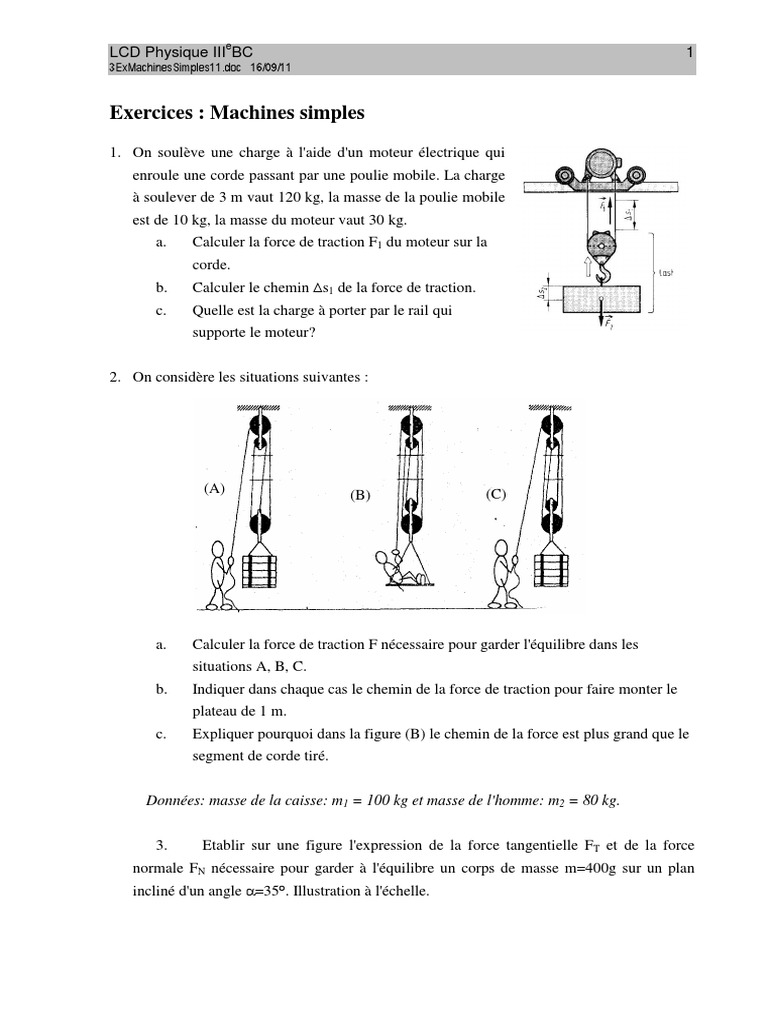 3 Ex Machines Simples 11 | PDF