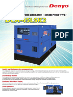 DENYO45KVA - Diesel Engine Generator DCA 45LSK2