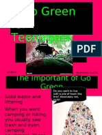 Go Green For Teenagers: Click To Edit Master Subtitle Style